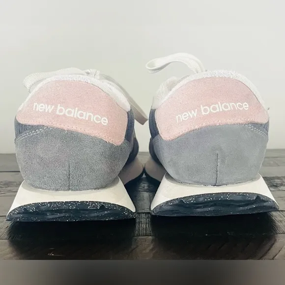 New Balance - 237 Gray and Pink Sneakers. Size 8.5