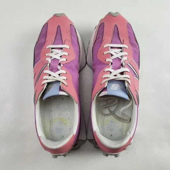 New Balance 327 Vintage Rose Sneaker Womens 8.5 Lace Up Shoe WS327FK *NO INSOLE*
