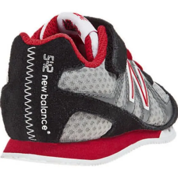 New Balance 542 Classic Toddler Team Red/Grey/Black/White - KV542BRI -