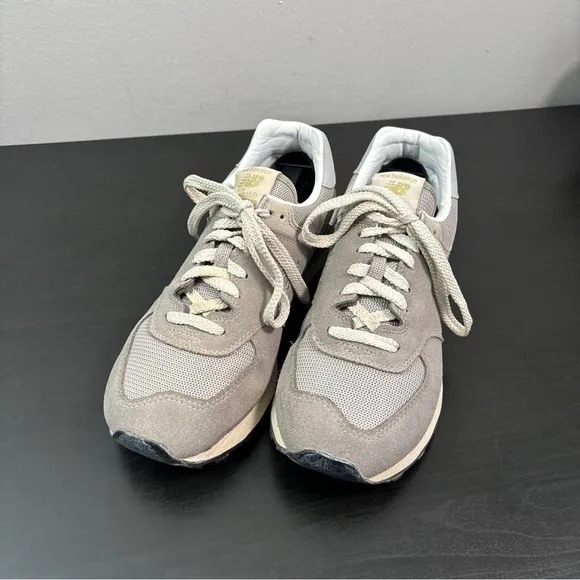 New Balance 574 Un-N-Ding Grey Suede Sneakers