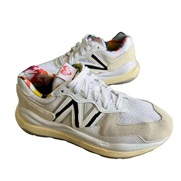 New Balance 5740 Running Shoes 'Pride Pack' White Black M5740PR1 Men Size 8.5 D