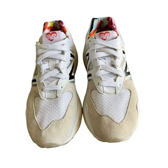 New Balance 5740 Running Shoes 'Pride Pack' White Black M5740PR1 Men Size 8.5 D