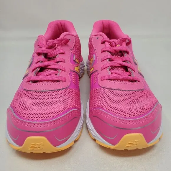 New Balance 680 v5‎ Tech Ride Youth Athletic Barbie Pink Size 6 US Sneaker Girls