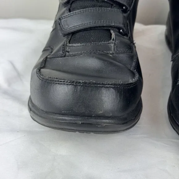 New Balance 813 Extra Wide Mens Hook and Loop Black Walking Casual Shoes Sz 13