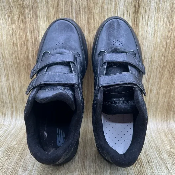 New Balance 928v3 Men's Size 10.5 4E Black Leather Walking Shoes Straps MW928HB3