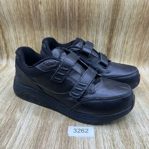 New Balance 928v3 Men's Size 10.5 4E Black Leather Walking Shoes Straps MW928HB3
