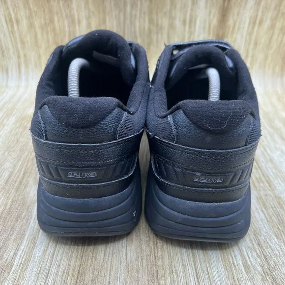New Balance 928v3 Men's Size 10.5 4E Black Leather Walking Shoes Straps MW928HB3