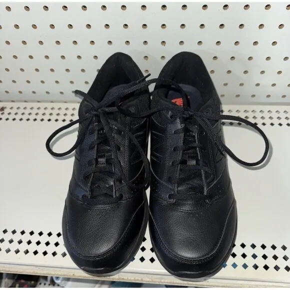New Balance 928v3 Womens Leather Athletic Walking Shoes Size 11 D WIDE Black