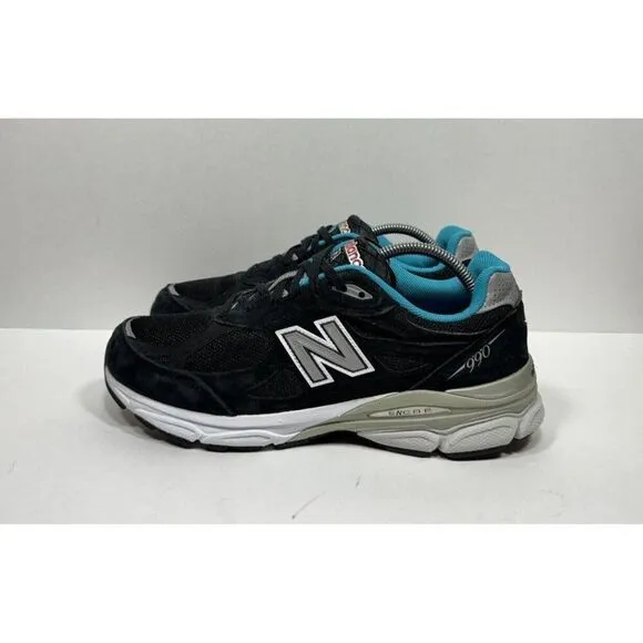 New Balance 990v3 Mens Size 10 D Shoes Black Running Sneakers M990GB3