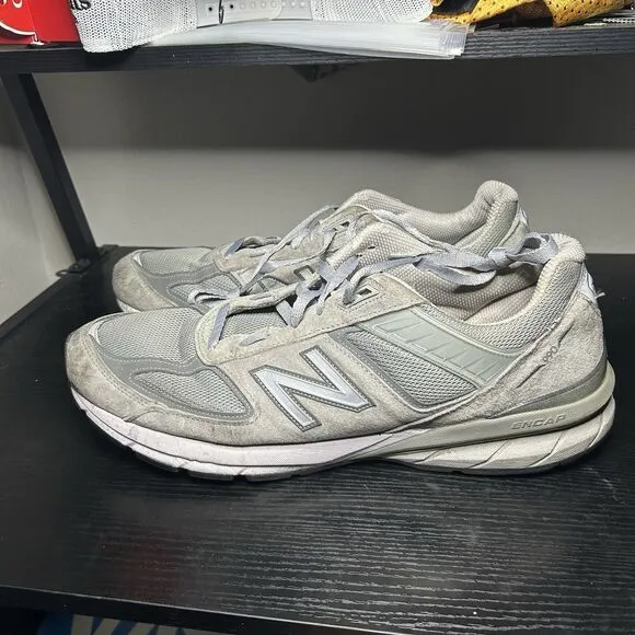 New Balance 990v5 Mens Size 16 2A Made In USA Castlerock M990GL5 Shoes Sneakers