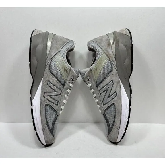 New Balance 990v5 Running Shoes Sneakers Gray M990GL5 Made in USA Mens Size 13 D