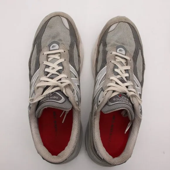 New Balance 990v6 Shoes Men's 12 4E Gray Suede Leather USA Athletic Sneakers