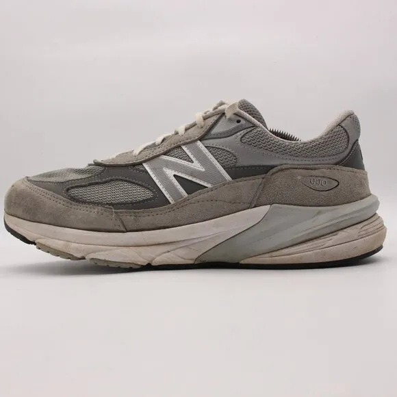 New Balance 990v6 Shoes Men's 12 4E Gray Suede Leather USA Athletic Sneakers