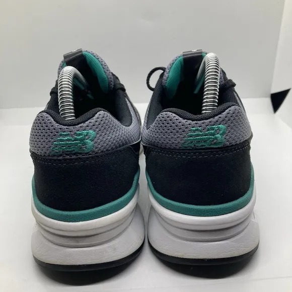 New Balance 997H  Mens 8.5 Black Verdite Teal Shoes Sneakers CM997HZK