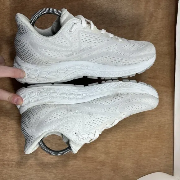 New Balance FF X 880 V14 Men Size 8.5 White W880M14 Running Shoes Sneakers