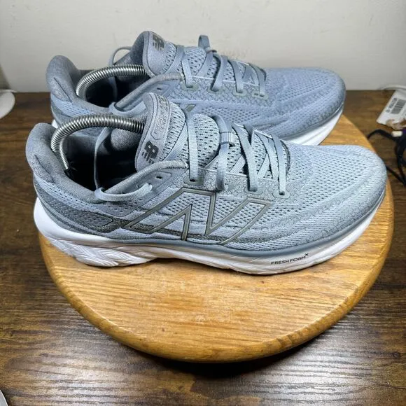New Balance Fresh Foam x 1080 v13 Steel Titanium Shoes Men's 10 M1080G13