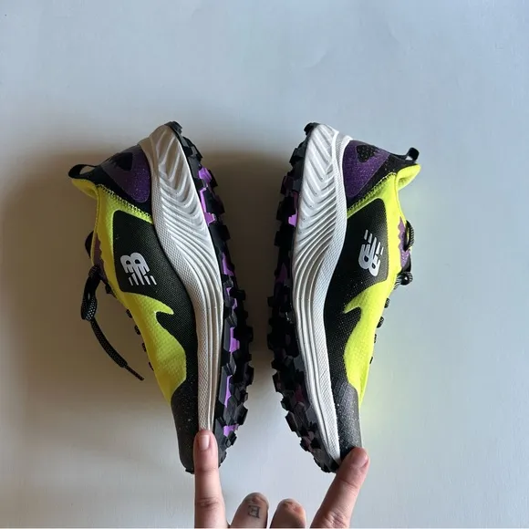 New Balance Lemonade Mystic Purple Fuel Cell Summit Unknown v3 Sneakers