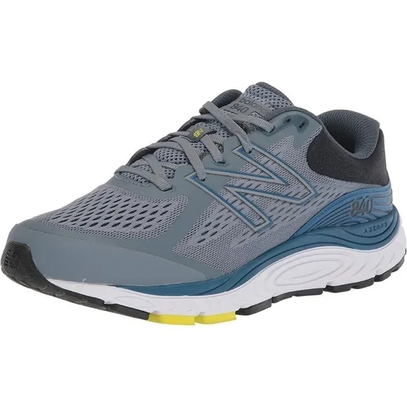 NEW BALANCE MEN’S 840 V5 GREY ATHLETIC Sneakers SHOES Ocean Grey/Oxygen Blue 8
