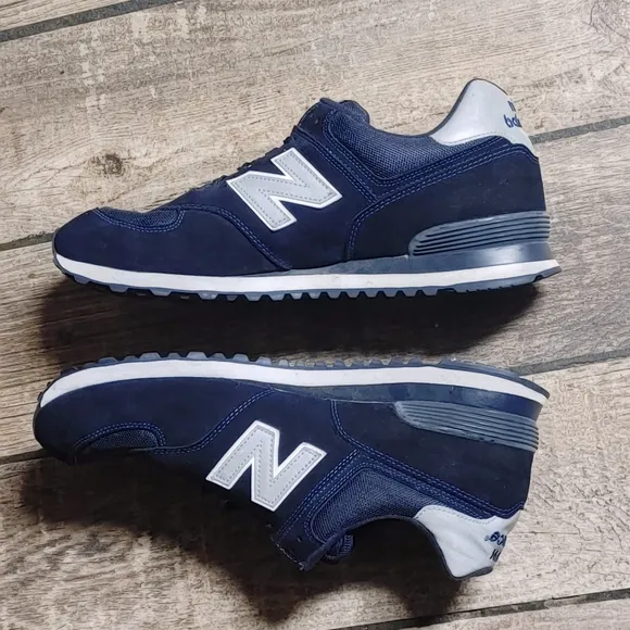 New Balance Men's Navy Sneakers Size 14