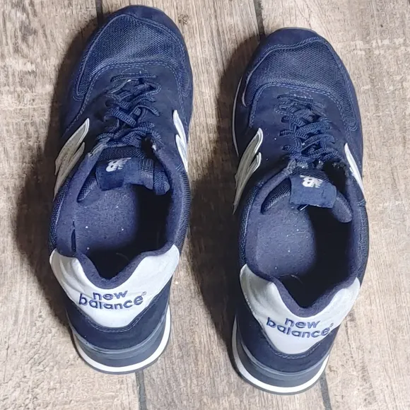 New Balance Men's Navy Sneakers Size 14