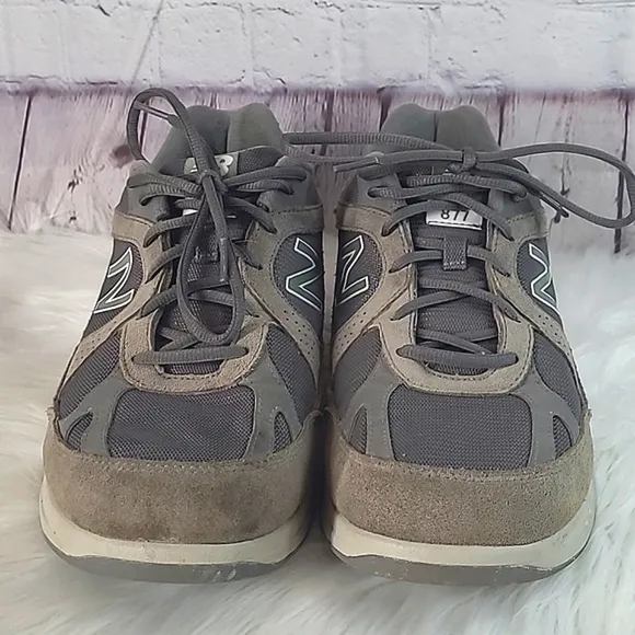 New Balance MW877GT Grey Suede Walking Shoes Sneakers Men’s Size 10.5