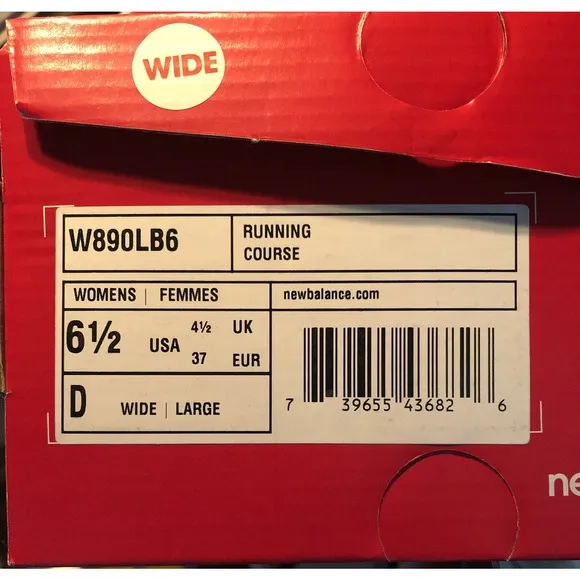 New Balance Running Race Shoes 890 W890LB6 Womens 6.5 New in Box Fast Shipping