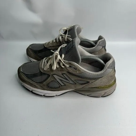 New Balance‎ Running Shoes Men’s Size 10 2E Wide 90v4 Gray Made in USA Sneakers
