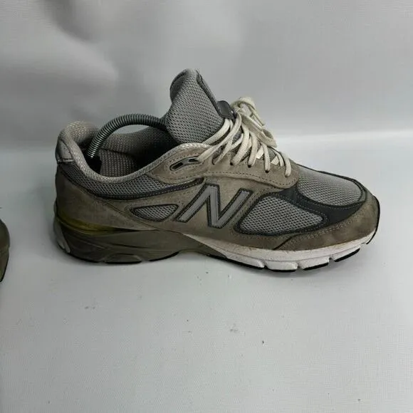 New Balance‎ Running Shoes Men’s Size 10 2E Wide 90v4 Gray Made in USA Sneakers