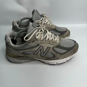 New Balance‎ Running Shoes Men’s Size 10 2E Wide 90v4 Gray Made in USA Sneakers