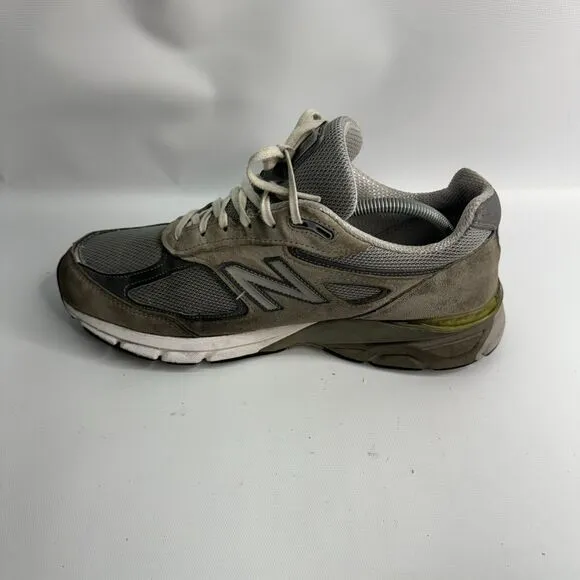 New Balance‎ Running Shoes Men’s Size 10 2E Wide 90v4 Gray Made in USA Sneakers