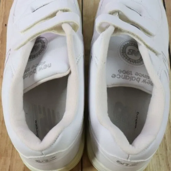 New Balance Shoes Womens 9 D Wide White Walking Sneakers 577 VW