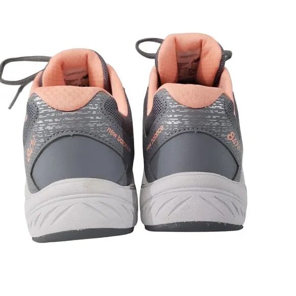 New Balance women's 847v3 walking running comfortable shoes gray pink size 9.5