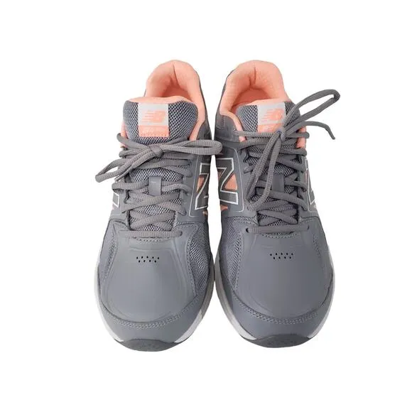 New Balance women's 847v3 walking running comfortable shoes gray pink size 9.5