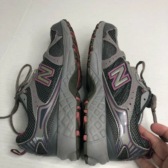 New Balance Womens Size 8 461 WT461RP Gray Running Shoes Sneakers