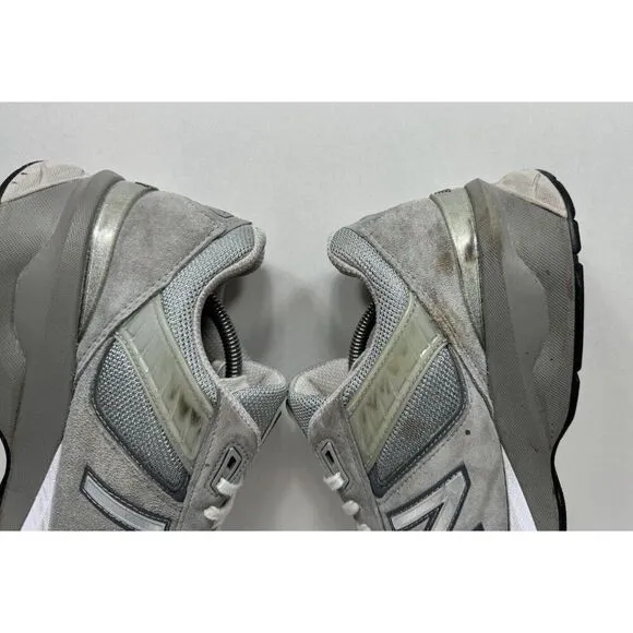 New Balance 990v5 Running Shoes Sneakers Gray M990GL5 Made in USA Mens Size 13 D