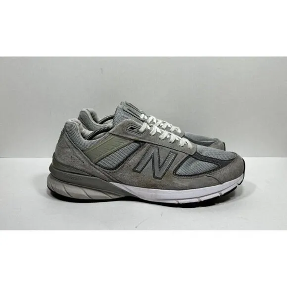New Balance 990v5 Running Shoes Sneakers Gray M990GL5 Made in USA Mens Size 13 D