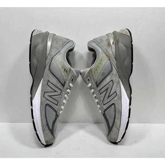 New Balance 990v5 Running Shoes Sneakers Gray M990GL5 Made in USA Mens Size 13 D