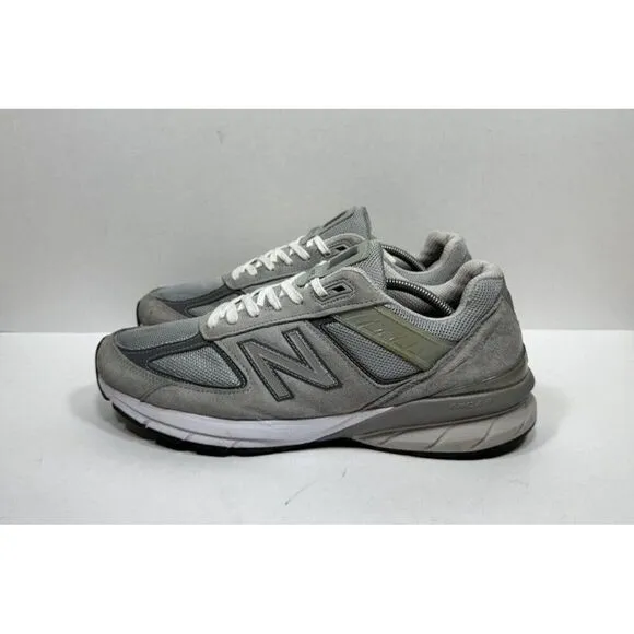 New Balance 990v5 Running Shoes Sneakers Gray M990GL5 Made in USA Mens Size 13 D