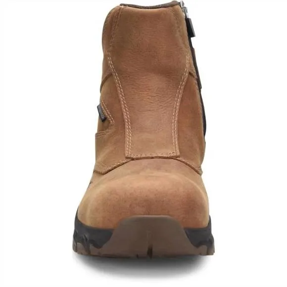 NEW CAROLINA men's subframe 6&quot; composite toe work boots in brown