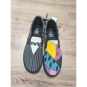 New Disney The Nightmare Before Christmas Jack Sally Slip On Sneakers Shoes 10