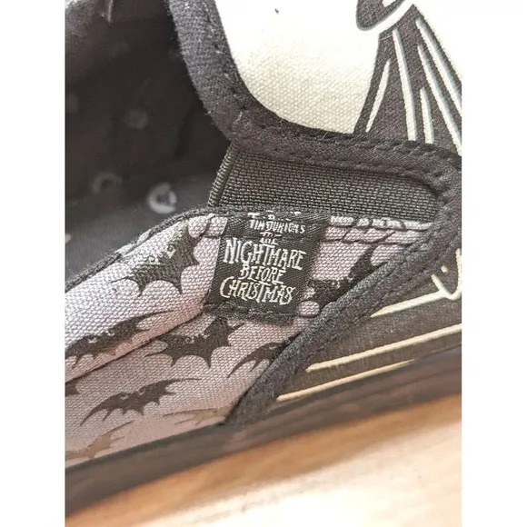 New Disney The Nightmare Before Christmas Jack Sally Slip On Sneakers Shoes 10