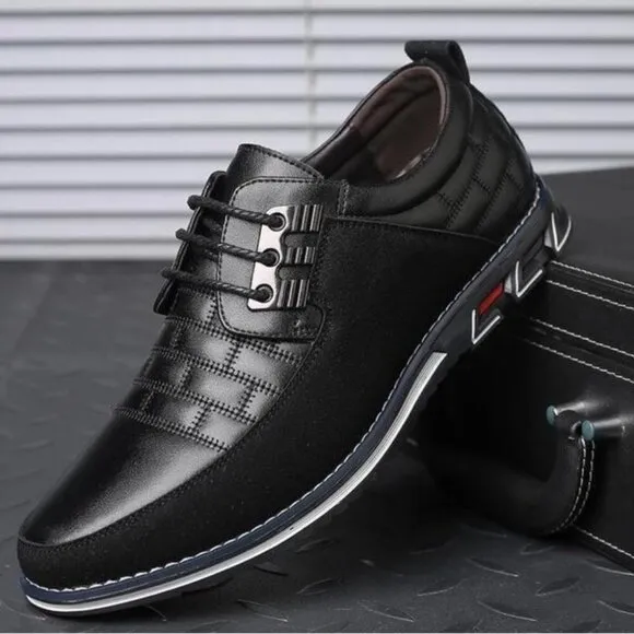 NEW Gatsby Oxford Derby Orthopedic PU Leather Shoes Casual Dress Sneakers US 10W