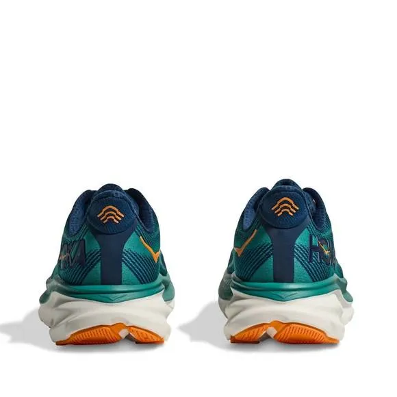NEW HOKA men's clifton 9 sneakers in midnight