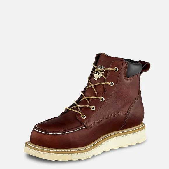 New Irish Setter The Ashby 6” Leather Safety Toe Boots Sz. 11 D