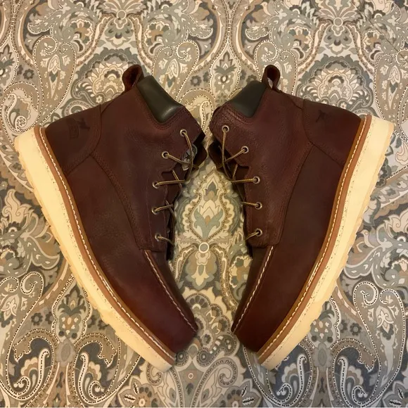 New Irish Setter The Ashby 6” Leather Safety Toe Boots Sz. 11 D