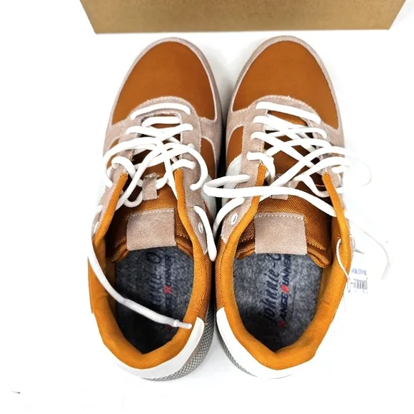 New Johnnie-O Men's Range Runner 2.0 Orange Golf Shoes Sneakers Size 9 JMFW1480.