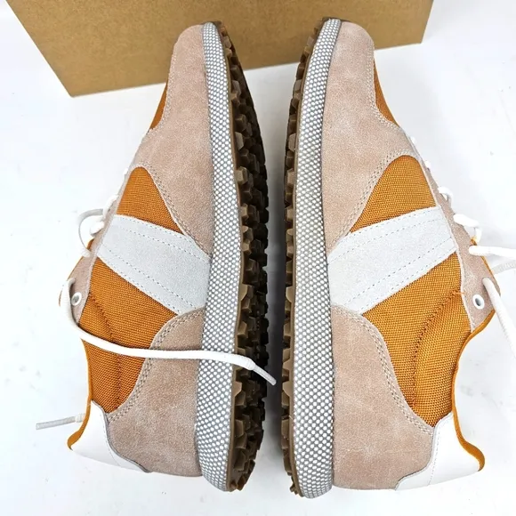 New Johnnie-O Men's Range Runner 2.0 Orange Golf Shoes Sneakers Size 9 JMFW1480.