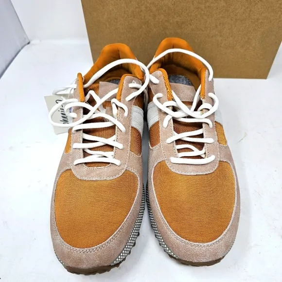 New Johnnie-O Men's Range Runner 2.0 Orange Golf Shoes Sneakers Size 9 JMFW1480.