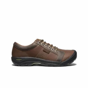 NEW KEEN men's austin shoes - wide in chocolate brown