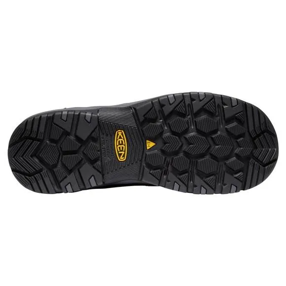 NEW KEEN men's chicago met guard work boot in tobacco/black